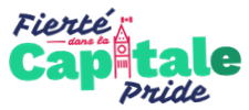 Capital Pride 2022 logo and web site link