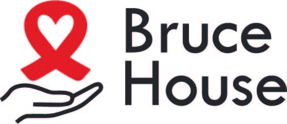 Bruce House's 2025 updated logo and Web link.